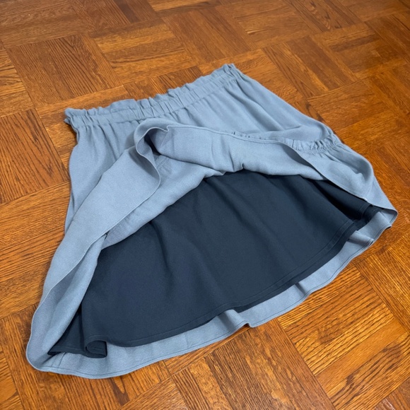 Aritzia Trixie Skirt Granite Blue Size M - Picture 3 of 5